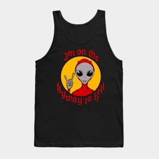 Alien Satan Tank Top